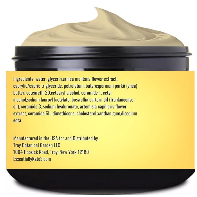Essentially KateS Arnica 5% Cream Lotion 4 Fl Oz – Frankincense Oil, Shea Butter - Image 2