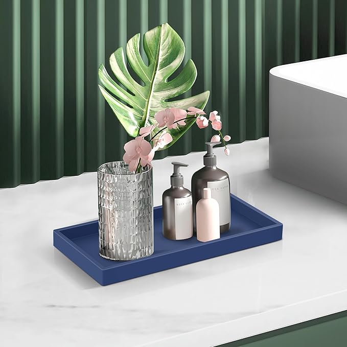 Bathroom Counter Tray, EG-SIPRO High-Grade Thickened Silicone Vanity Tray - Image 6