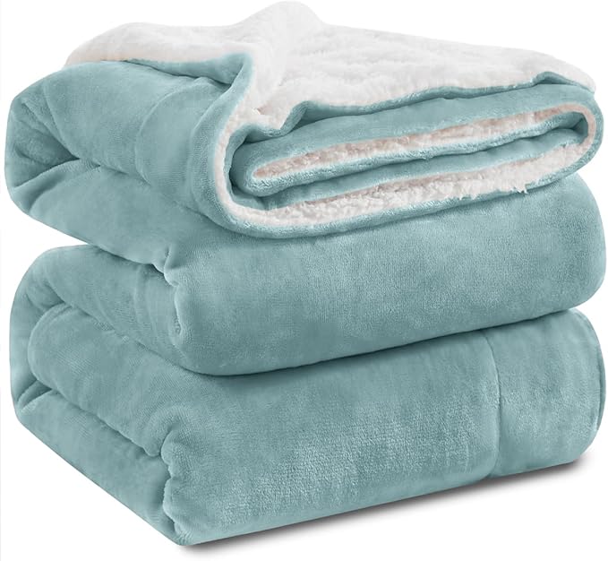 KAWAHOME Sherpa Fleece Queen Size Blanket by KAWAHOME