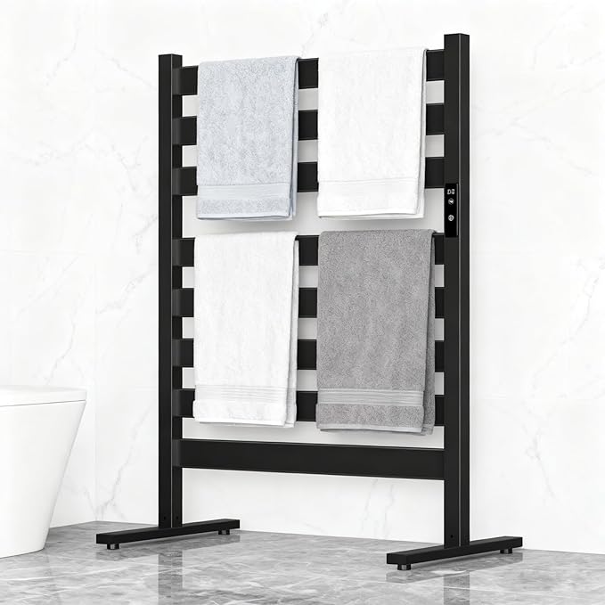 Verida Towel Warmer for Bathroom, Heated Towel Rack, Upgraded Extra-Wide - Image 2