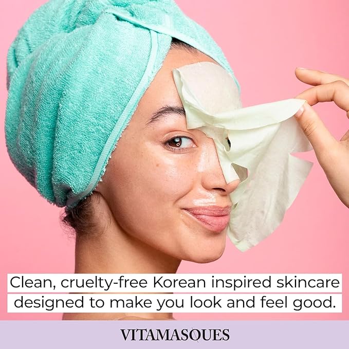 Vitamasques Hydrating Face Masks Electrolyte Watermelon - Image 4