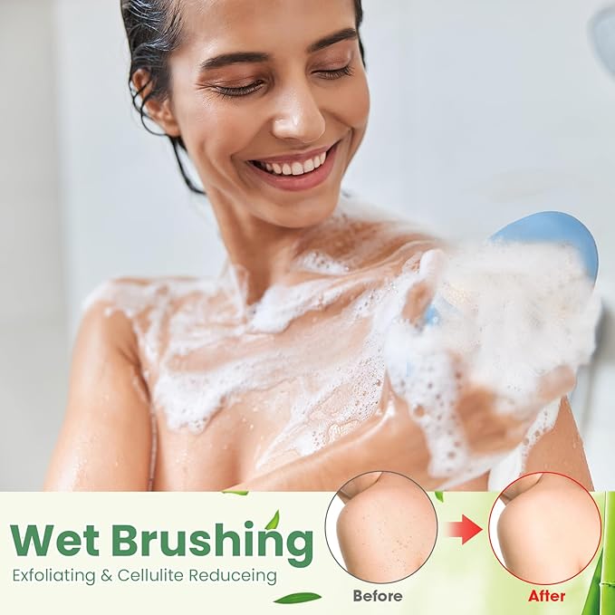 Gejoy 10 Pcs Dry Brushing Body Brush - Image 5