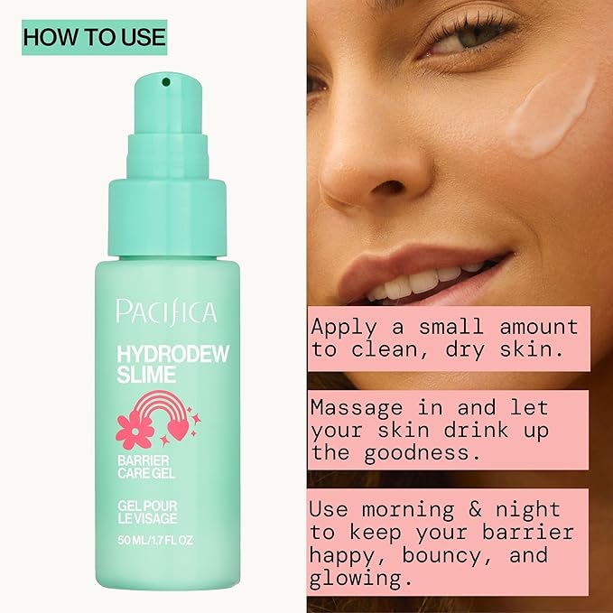 Pacifica Hydrodew Slime Vegan Snail Mucin Barrier Face Moisturizing Gel - Image 9