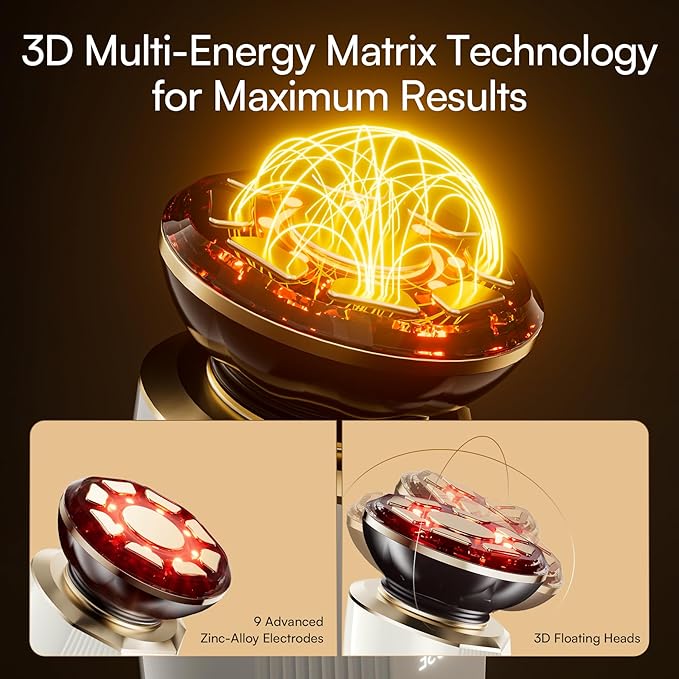 INIA 3-in-1 Red Light Therapy for Face and Neck Beauty Device for Puffiness & - Image 8