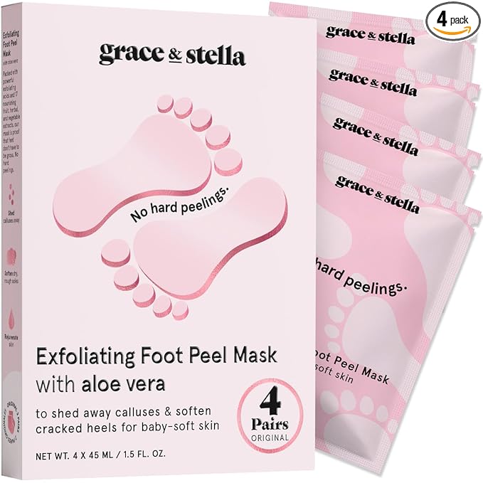 grace & stella Award-Winning Foot Peel Mask by GraceStella