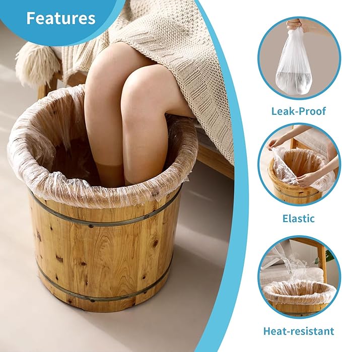 100PCS Pedicure Liners Disposable - Image 3