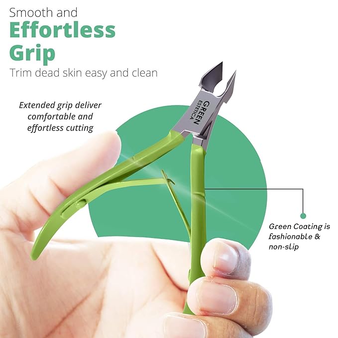Professional Cuticle Trimmer Nail Cuticle Cutter Stainless Steel Cuticle Nippers - Image 6