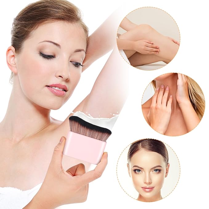 DIVINA VITAE Self Tan Brush Soft Body Makeup Brush Portable Self Tanning Brush - Image 5