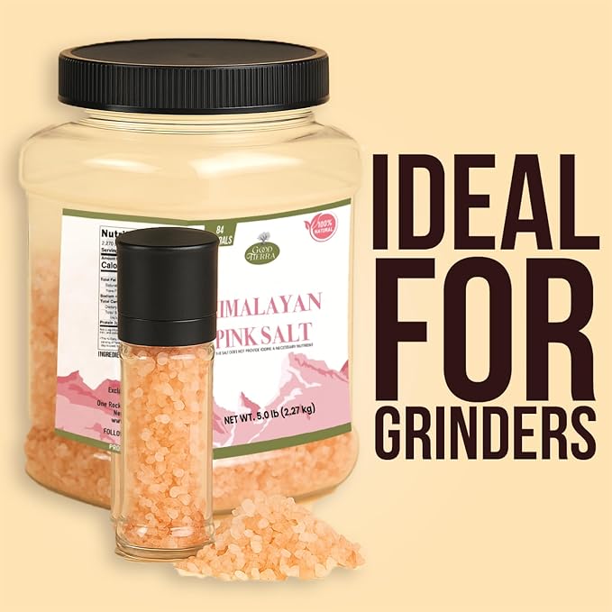 Good Tierra Himalayan Pink Salt in Jar - Image 7