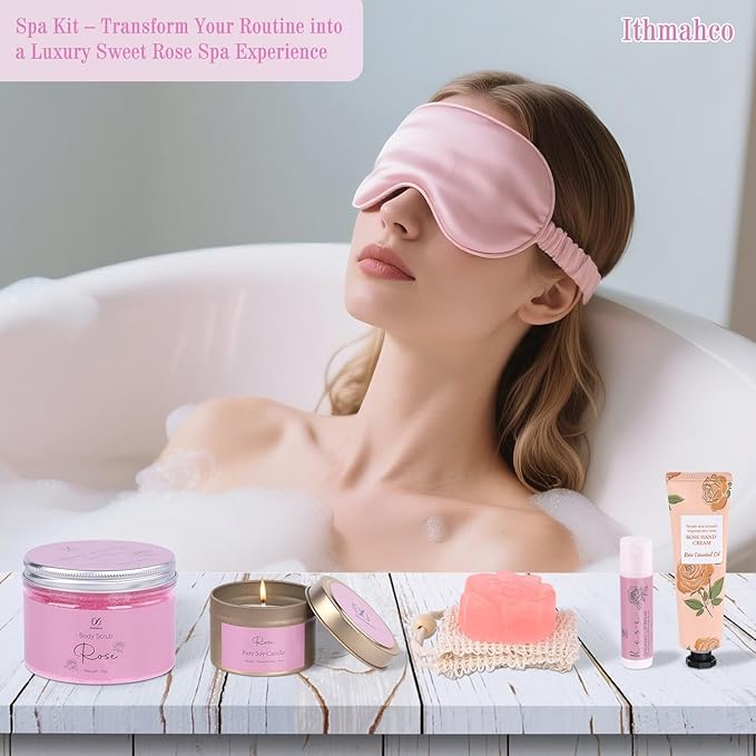 Mothers Day Spa Gifts for Women, Bath Gift Baskets, Birthday Relaxing Spa Self - Image 4