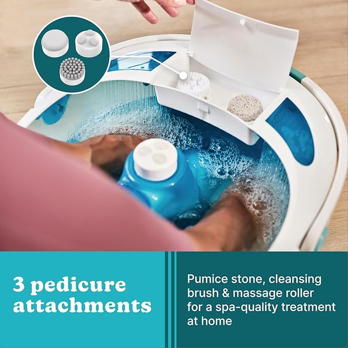 HoMedics Shower Bliss Foot Spa, Shower Massage Water Jets, Pedicure Center - Image 7