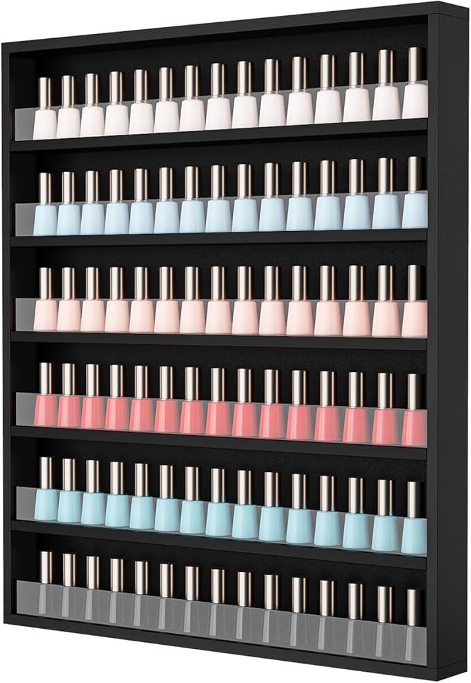 OmySalon Nail Polish Organizer Wall Mount by OmySalon