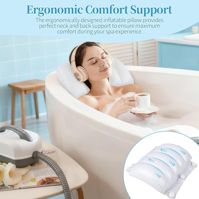 Crossing King Bubble Bath Mat Tub Spa Massager - Image 3