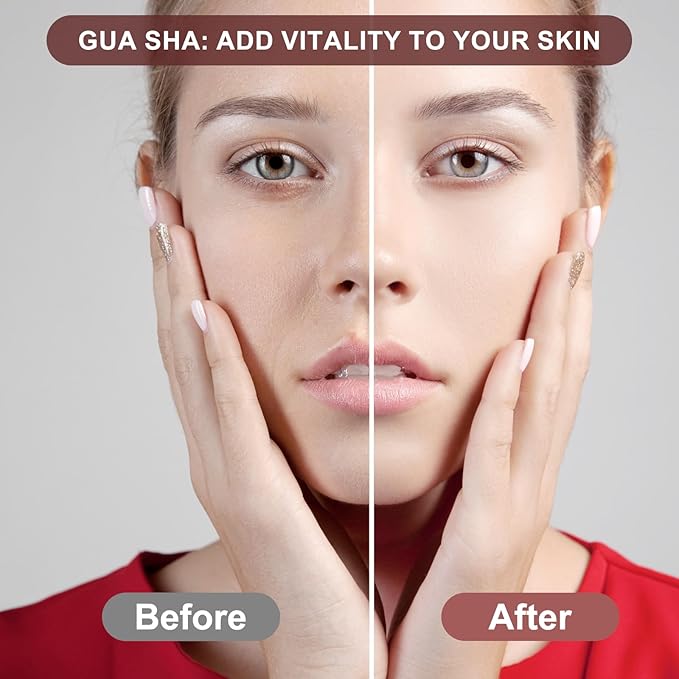 Stainless Steel Gua Sha Facial Tools, Upgrade Metal Gua-sha, Guasha Tool - Image 3