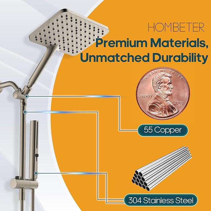 High Pressure Rain Shower Head - Image 6