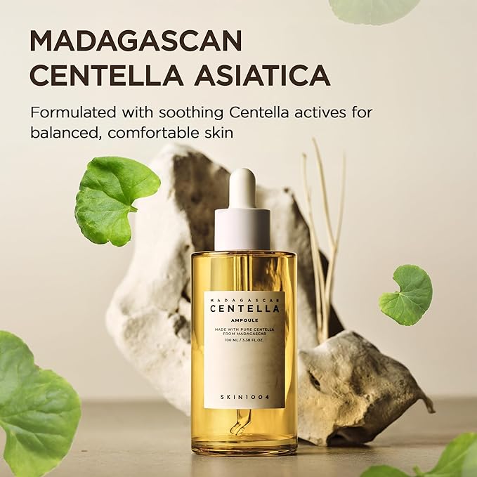 SKIN1004 Madagascar Centella Asiatica Ampoule Facial Serum 1.85 fl.oz, Soothes - Image 4