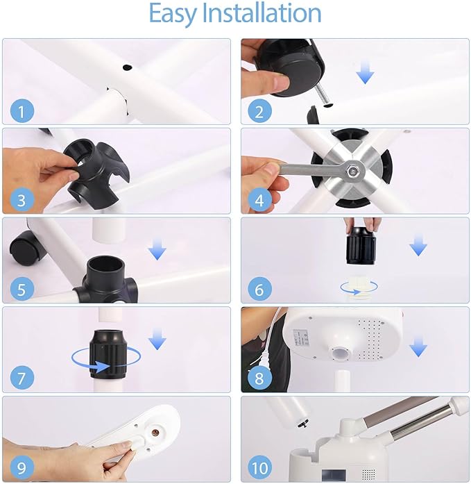Professional Facial Steamer, 2 in 1 Facial Steamer - Image 7