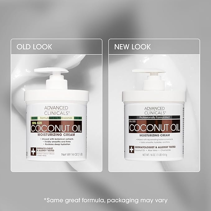 Advanced Clinicals Coconut Oil Body Cream - Image 9