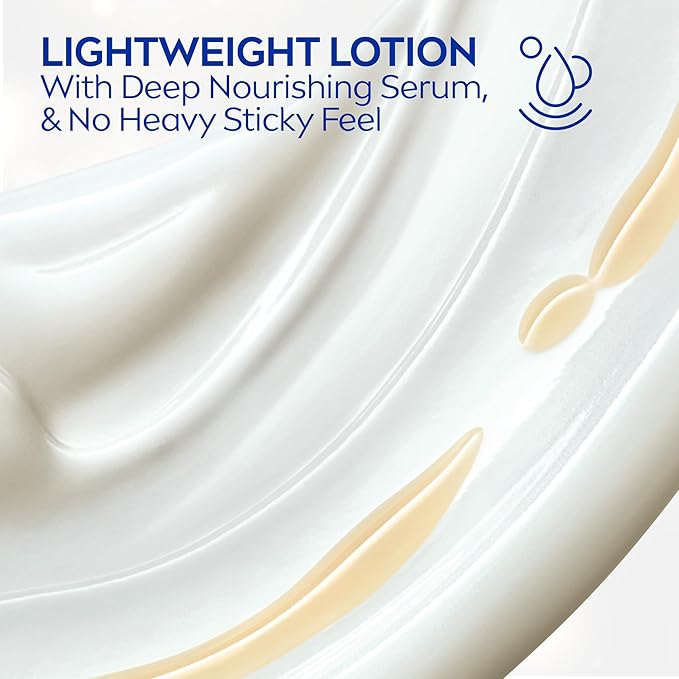 NIVEA Smooth Daily Moisture Body Lotion, Shea Butter 16.9 oz - Image 4