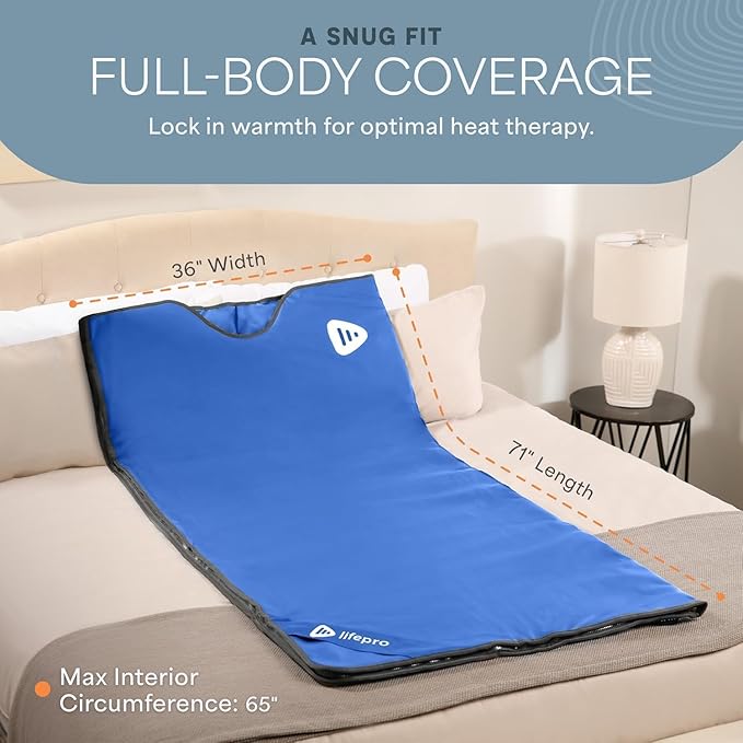 LifePro RejuvaWrap Infrared Sauna Blanket - Image 6