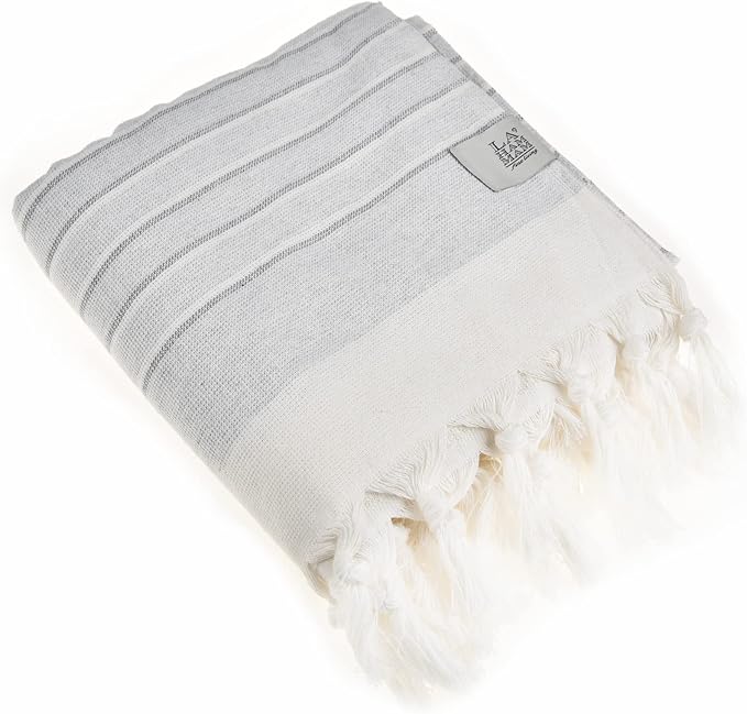 Beach Towel | Cotton Beach Towels, Sand Free, Highly Absorbent, Quick Dry - Image 3