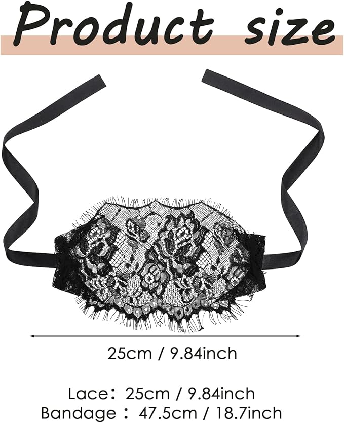 FRESHME Lace Sleep Eye Mask - Image 4