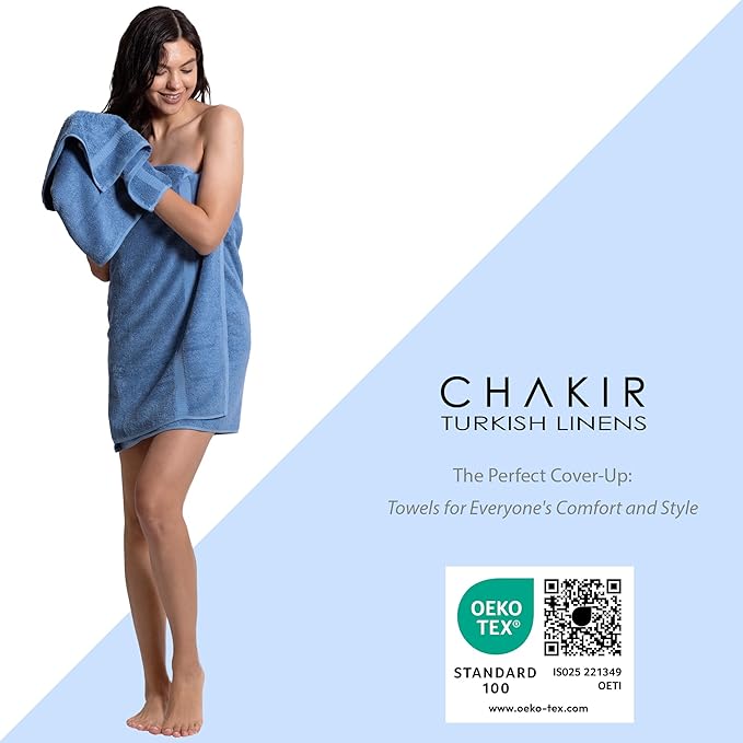 Chakir Turkish Linens | Hotel & Spa Quality 100% Cotton Premium Turkish Towels - Image 3