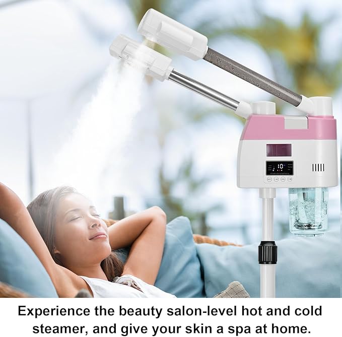 Professional Facial Steamer, 2 in 1 Facial Steamers - Image 9