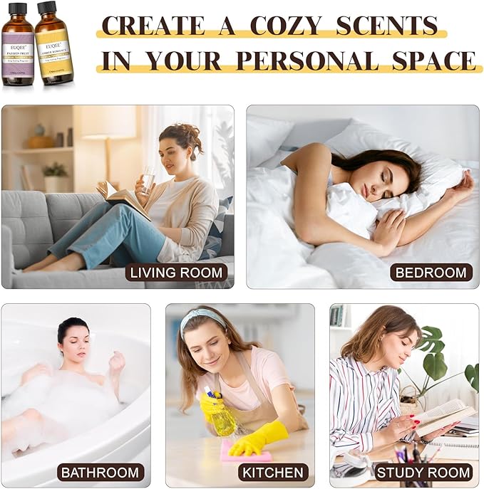 EUQEE Lemon Fragrance Oi Premium Essential Oil - Image 6