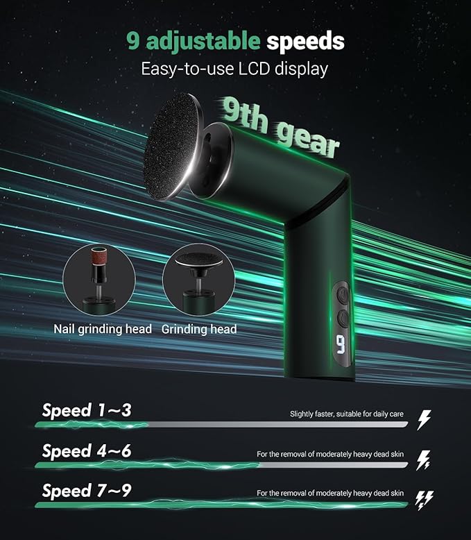 5-in-1 Professional Electric Callus Remover, Removes 99.92% of Calluses in 3 - Image 7
