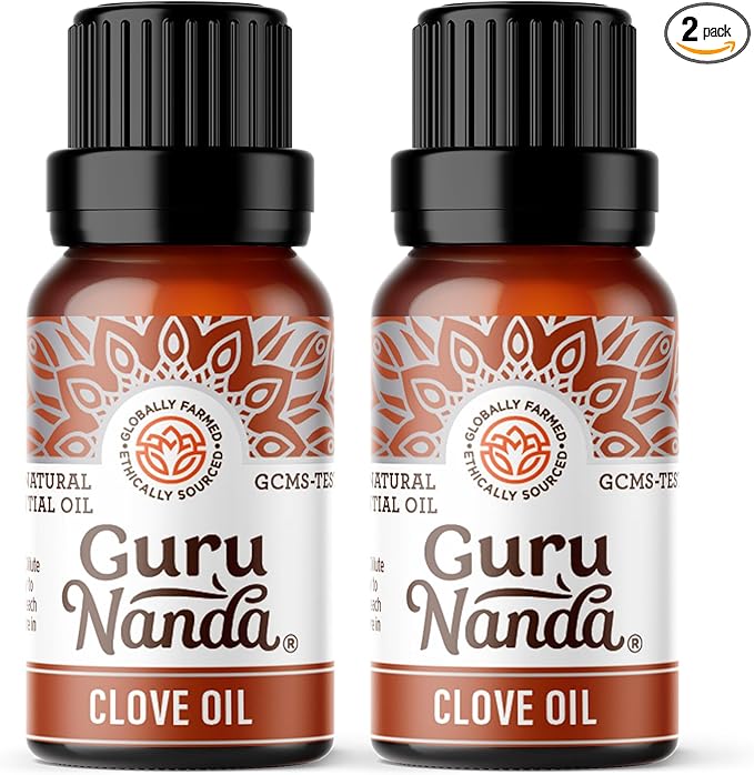 GuruNanda Clove Essential Oil, 100% Pure, Natural and Undiluted Aromatherapy Oil by Gurunanda