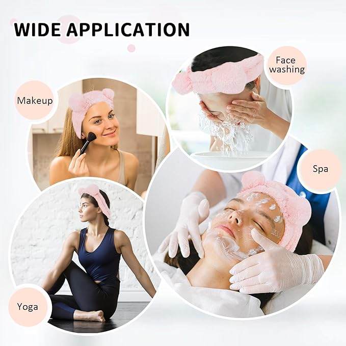 WHAVEL 2PCS Spa Headband - Image 4