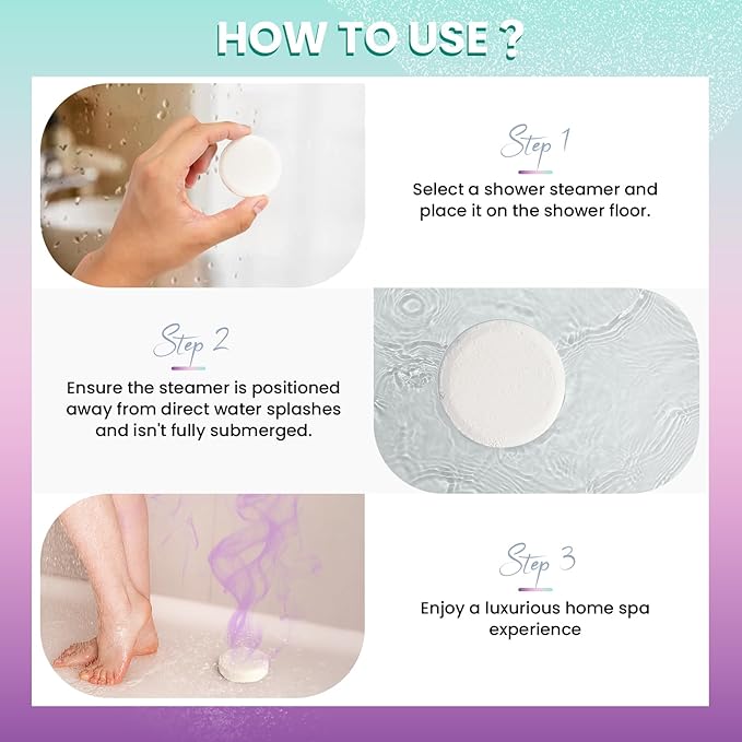 BodyRefresh Shower Steamers Aromatherapy 8 Pack - Image 6