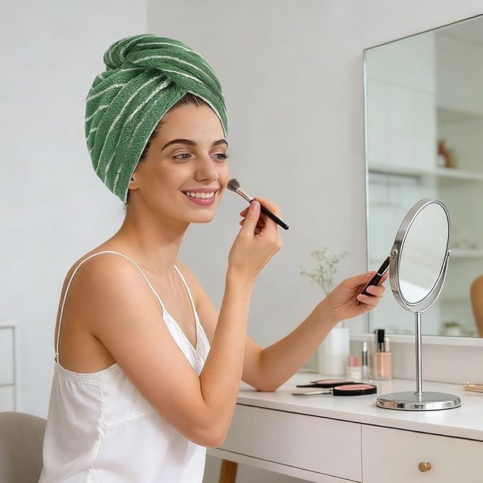 Jacquotha Cotton Hair Towel Wrap - Image 6
