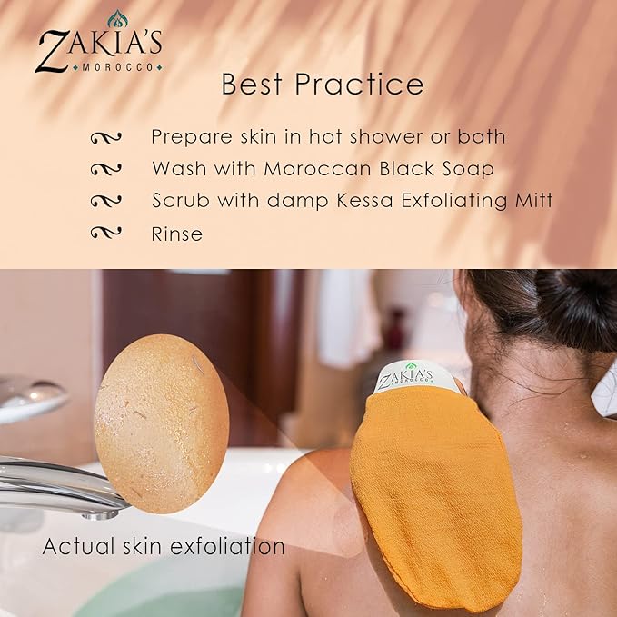 Original Kessa Exfoliating Glove -Value Pack - Image 3