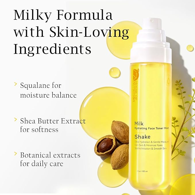 Hydrating Face Mist with Goat Milk Prebiotic – Alcohol-Free Facial Toner Spray - Image 4