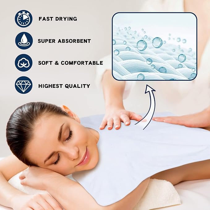 SINLAND Microfiber Esthetician Towels - Image 5