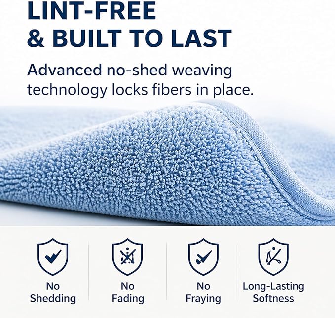 SEISSO 4 Pack Extra Large Bath Towels 63"x35", Bath Sheets - Image 4