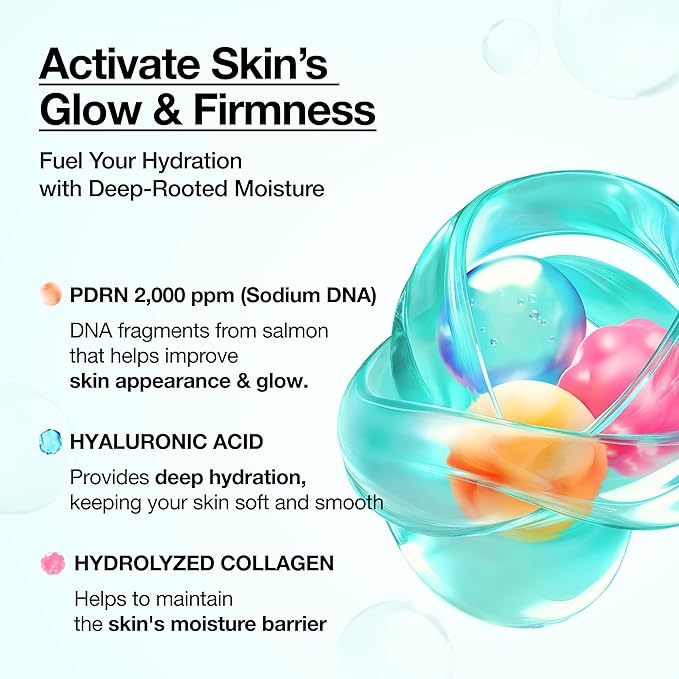 ANUA PDRN Collagen Glow Facial Serum Spray, Hydrating Face Mist, Hyaluronic Acid - Image 3