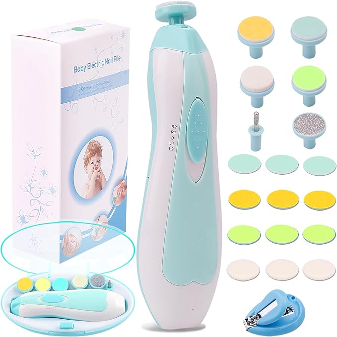 Baby Nail Trimmer Electric Nail File Baby Nail Clippers, Safe Nail Filer by Unknown