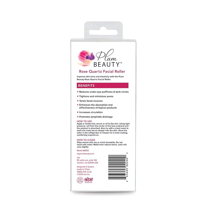 Rose Quartz Facial Roller - Image 8