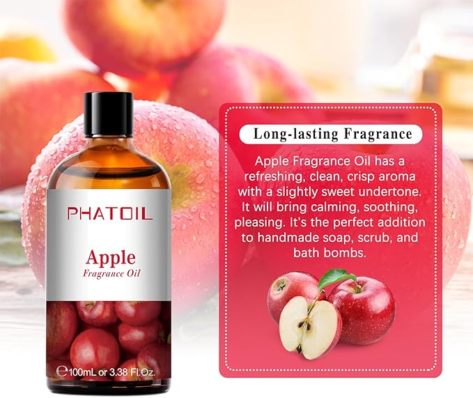 PHATOIL 3.38FL.OZ Apple Fragrance Oils - Image 5