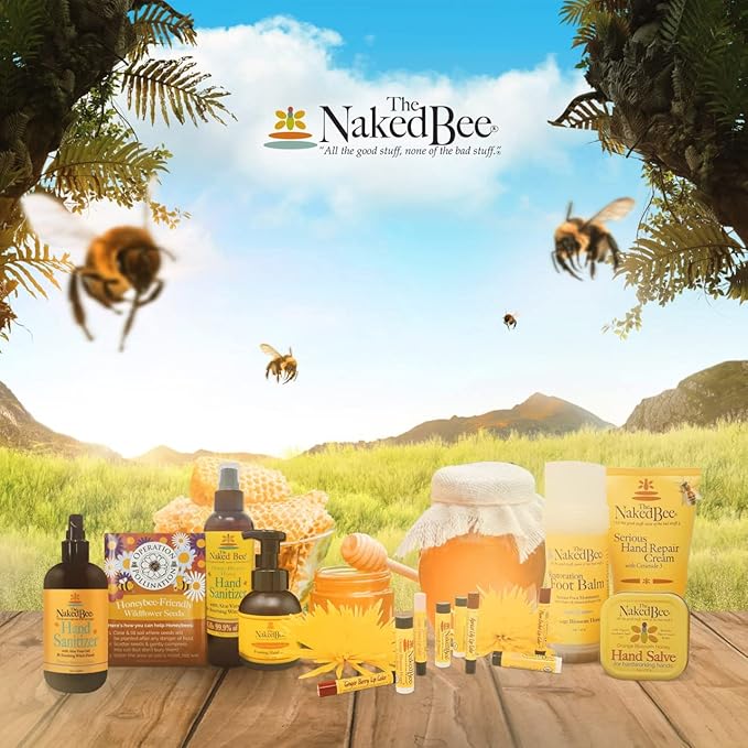 The Naked Bee Lavender and Beeswax Hand Cream Intensive Nourishing Cream - Image 5