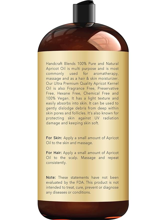 Handcraft Blends Apricot Kernel Oil - Image 3