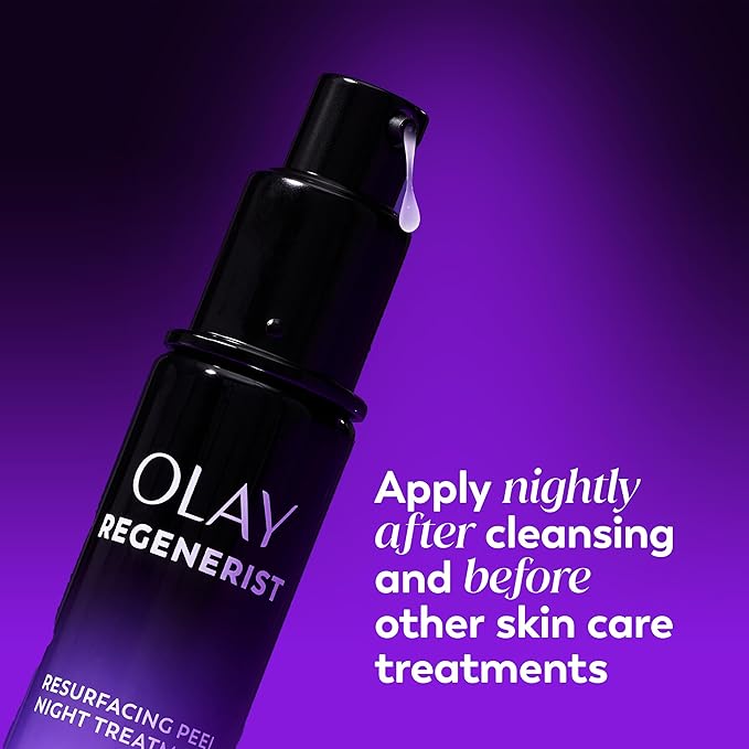 Olay Regenerist Chemical Peel for Face, Overnight Face Peel Mask, Anti-Aging - Image 7