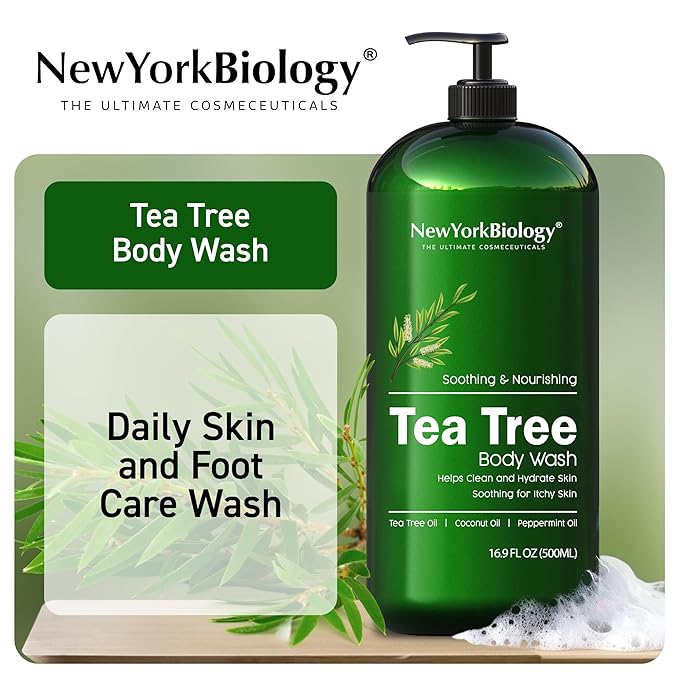 New York Biology Tea Tree Body Wash - Image 3