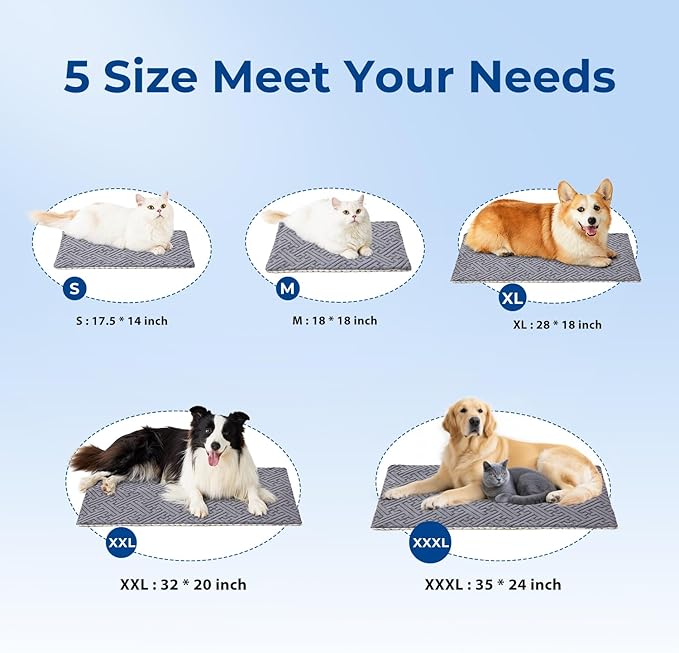 ZOMISIA Dog Heating Pad 28x18 Inch - Image 7