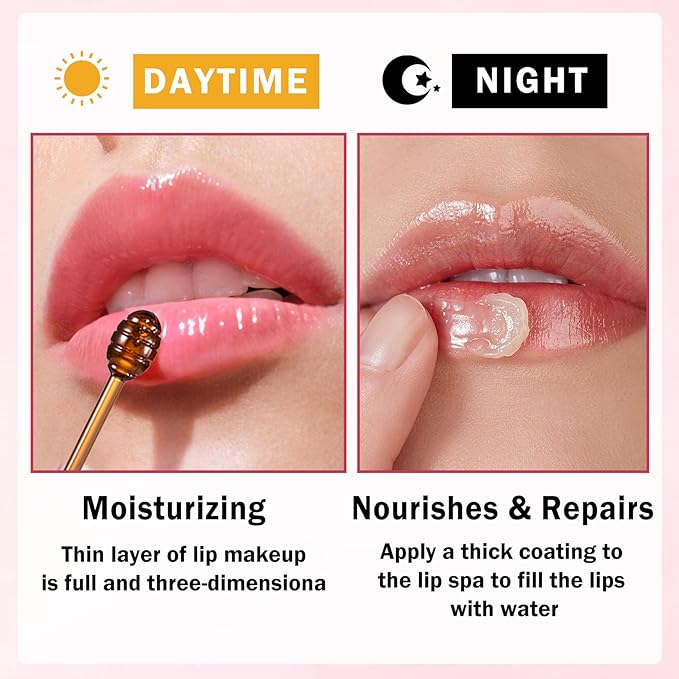 4PCS Honey Lip Balm Hydrating Honey Lip Mask Overnight Propolis Bee Lip Balm - Image 6