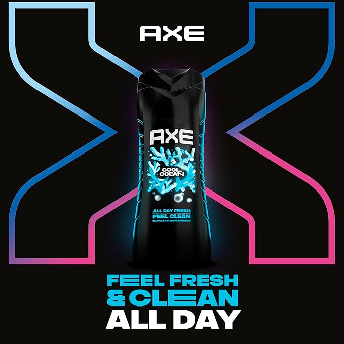 AXE Cool Ocean Men's Body Wash - Image 3
