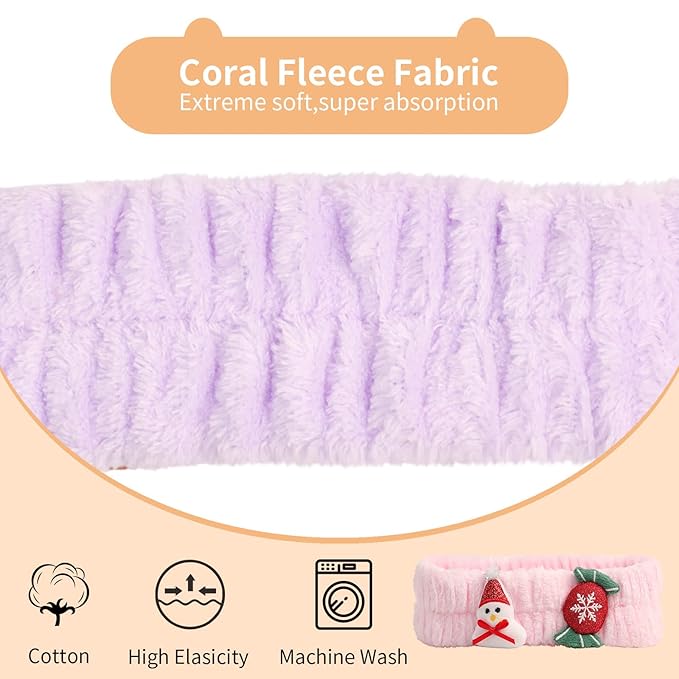PERFECTSIGHT Kawaii Headband for Spa, Washing Face, Party - Image 3